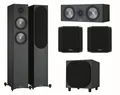 Produktbild: Monitor Audio Bronze 6G Cinema 200 Heimkino Lautsprecher-Set schwarz matt
