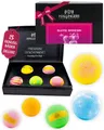Produktbild: Hallingers Genuss Manufaktur Badebomben Geschenkset – 5 Badekugeln in Geschenkbox, Wellness & Spa für Frauen, aromatisches Badeset, Geschenkidee, auch zu Weihnachten, Bath Bomb Badezusatz