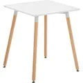 Produktbild: CLP Küchentisch Viborg weiß Größe 60 cm Größe 60 cm - Weiß