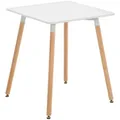 Produktbild: CLP Konsolentisch, Weiß, Holz, 60x70x60 cm, Wohnzimmer, Wohnzimmertische, Konsolentische