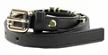 Produktbild: VALENTINO Emma Winter Belt W75 Gürtel Accessoire Nero Neu