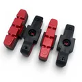 Produktbild: 4x Original Magura HS11 Bremsbeläge rot 2 Paar Bremsklötze Bremsgummis HS22 HS33