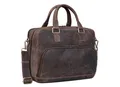 Produktbild: Benthill Aktentasche Echt Leder Laptoptasche Notebooktasche Aktentasche Vintage Groß Herren, Schultergurt / Umhängegurt Reißverschlussfach