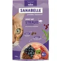 Produktbild: Sanabelle Katzen-Trockenfutter Adult mit Strauß & Blaubeeren 8 kg