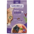 Produktbild: Sanabelle Katzen-Trockenfutter Adult mit Strauß & Blaubeeren 8 kg