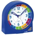 Produktbild: Atlanta Wanduhr Atlanta 1937/5 blau Quartzwecker, schleichende Sekunde blau