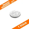 Produktbild: 1 x Renata 371 SR69 SR920SW AG6 1,55 V Silberoxid Knopfzelle Uhrenbatterie