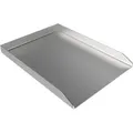 Produktbild: LANDMANN Plancha Edelstahl 200×300×2 mm – kompakte Grillplatte ca. 30×20×4 cm für Fleisch Fisch und Gemüse gleichmäßige Hitzeverteilung u...