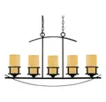 Produktbild: Elstead LIGHTING Hängeleuchte, Leuchtmittel nicht inklusive, Hängeleuchte Deckenlampe Pendellampe Eisen Bronze D 101,6 cm