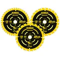 Produktbild: Dewalt Elite Kreissägeblatt-Set DT10397 (3er Set bestehend aus 2x 24 Zähne, 1x 40 Zähne, Sägeblatt-ø 165/20 mm, Schnittbreite: 1,65 mm, WZ, 18°, ultra-scharfe Hartmetall-Zähne, mit Nail Tough)