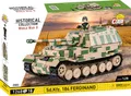 Produktbild: Cobi 2583 S.D. KFZ. 184 Ferdinand Bausatz 1261 Teile 1 Figur sofort lieferbar