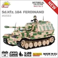 Produktbild: COBI Historical Collection 2583 - SD.Kfz. 184 Ferdinand Panzer, World War II, 12