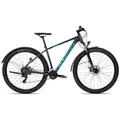 Produktbild: Axess Mountainbike SANDEE ATB, 14 Gang Shimano RD-TX800-7 Schaltwerk, Kettenschaltung, Herren MTB-Hardtail 29 Zoll schwarz/grau schwarz 48.3 cm