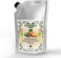 Produktbild: VITAVEGGY MultiVitamin Fruchtpüree 1kg für Babybrei Obstbrei Fruchtmus Exotisch-Tropische Früchte mit Ananas Mango Passionsfrucht Maracuja Limette auch geeignet für Müsli Smoothie Bowl Sorbet Panna-Cotta Quark
