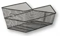 Produktbild: Basil Fahrradkorb Basil Hinterradkorb Cento für Schultasche 39x24x21cm schwarz engmaschi