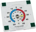 Produktbild: Fackelmann Fensterthermometer Tecno 7,7 cm Außenthermometer selbstklebend