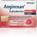 Produktbild: TETESEPT Anginosan Halstabletten zuckerfrei Kirsch 20 St