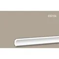 Produktbild: PROFHOME 650154 Eckleiste Stuckleiste Deckenleiste Zierleiste Stoßfest 2 m 200 cm x 2,3 cm x 2,3 cm Weiß