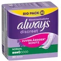 Produktbild: Always Discreet Inkontinenzeinlagen »Discreet Normal« 30 Stück