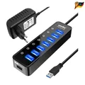 Produktbild: USB 3 0 Hub 7 Ports 20W Netzteil 5V4A 40