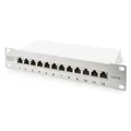 Produktbild: DIGITUS CAT 6A Patch Panel geschirmt 12-Port 1HE 10
