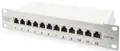 Produktbild: DIGITUS 10' Patch Panel Kat. 6A, geschirmt, 12-Port, grau