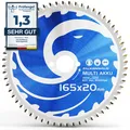 Produktbild: ® Sägeblatt 165 x 20 mm für Makita Tauchsäge Multi-Material & Akku - Hochwert...