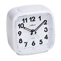 Produktbild: Atlanta Wecker ohne Ticken mit Licht Analog Weiß - 1978-0