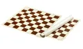 Produktbild: Philos 2494 - Schachbrett rollbar, Feld 55 mm, aus Kunststoff, braun/creme, 1 St