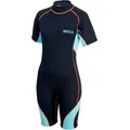 Produktbild: BECO Damen Neoprenanzug, Shorty, Einteiler, Schwarz, S