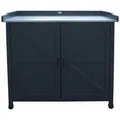 Produktbild: HABAU Geräteschrank schwarz 98 cm x 95 cm x 45 cm