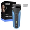 Produktbild: Braun Series 3 310s Herrenrasierer blau Wet&Dry