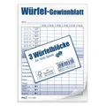 Produktbild: RNK-Verlag Ersatzblock DIN A6 Würfelspiel, 3 Block