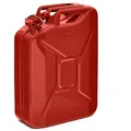 Produktbild: BW® Kraftstoffkanister Metall Benzinkanister 20 Liter - Rot - RAL 3000 - TÜV-geprüft und UN-Zulassung - Made in Europe