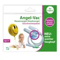 Produktbild: Angel-Vac® Nasensauger Geschwisterpaket [für Standard-Staubsauger] - Baby Nasenreiniger mit 2 weichen Saugköpfen für Kinder ab 0 Jahre - [klinisch getestet] - der Original Nasensauger seit 30 Jahren