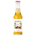 Produktbild: Monin Sirup geröstete Haselnuss (1 x 0,25 l) – Kaffeesirup für Latte Macchiato, Cappuccino & Milchkaffee – Haselnuss Sirup für Cocktails, Desserts & Getränke