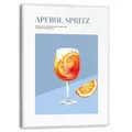 Produktbild: Bild APEROL BHT 30x40x1.60 cm bunt Kunstdruck Gemälde Wandbild