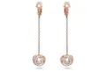 Produktbild: Swarovski Ohrstecker-Set Generation Ohrclips Lang, Weiß, Roségold-Legierungsschicht 5636508