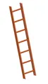 Produktbild: Layher 1051 Dachleiter kupferbraun 7 Sprossen Kaminkehrerleiter Schornsteinfeger