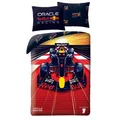 Produktbild: Formel 1 Red Bull Einzel Bettwäsche & Kissenbezug Eu Größe Set Baumwolle