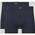 Produktbild: Götzburg Wäsche Boxershorts mit elastischem Bund in Dunkelblau, Größe XXL