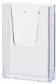 Produktbild: helit Wand Prospekthalter DIN lang transparent