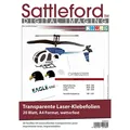 Produktbild: Sattleford Drucker Folie: 20 Klebefolien A4 für Laserdrucker transparent