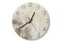Produktbild: DEQORI Wanduhr 'Pusteblume ganz nah' (Glas Glasuhr modern Wand Uhr Design Küchenuhr)