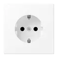 Produktbild: Jung LS1520WWM SCHUKO Steckdose, 16 A, 250 V ~, Serie LS, schneeweiß matt