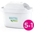 Produktbild: BRITA Maxtra Pro All-in-1 5+1 Filterkartuschen, Wasserfilter, 6er Pack, weiss