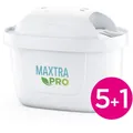 Produktbild: BRITA Maxtra Pro All-in-1 5+1 Filterkartuschen, Wasserfilter, 6er Pack, weiss