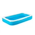 Produktbild: Bestway Aufblasbarer Pool 2 Kammern Rechteckig 305x183x46 cm +3 Jahre Garten