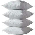 Produktbild: Homescapes Kissenschoner, Weiß, Textil, Uni, Quadratisch, 80x80 cm, Oeko-Tex® Standard 100, Schlaftextilien, Bettwäsche