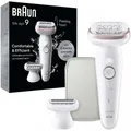 Produktbild: Braun 9-030 Silk-epil SensoSmart Epilierer weiß Wet&Dry SmartLight SmartTouch